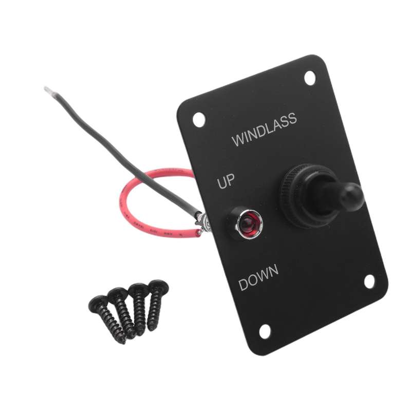 Marine Boat Anchor Aluminum 2 Way Led Light Up/down Toggle Switch