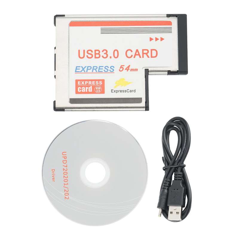 5gbps 2 Port Hidden Inside Usb 3.0 Hub to Express Card Expresscard
