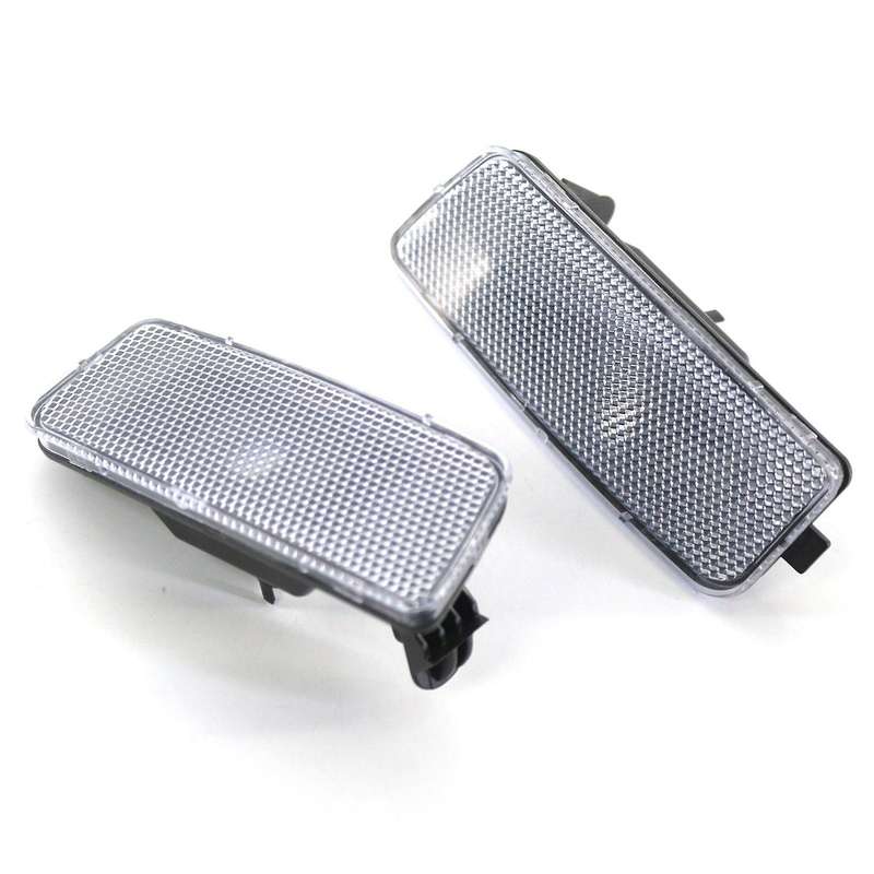 Front Bumper Turn Side Marker Light For-golf Mk6- 09-13 White