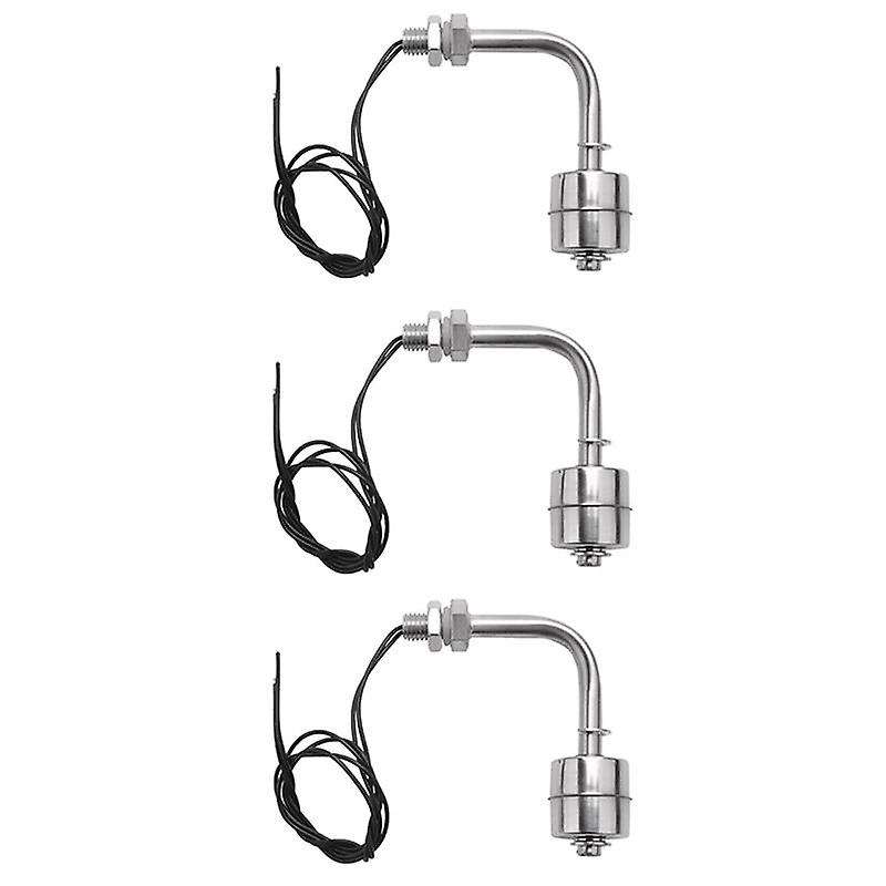 3x Liquid Water Level Stainless Steel Floating Switch for Aquarium