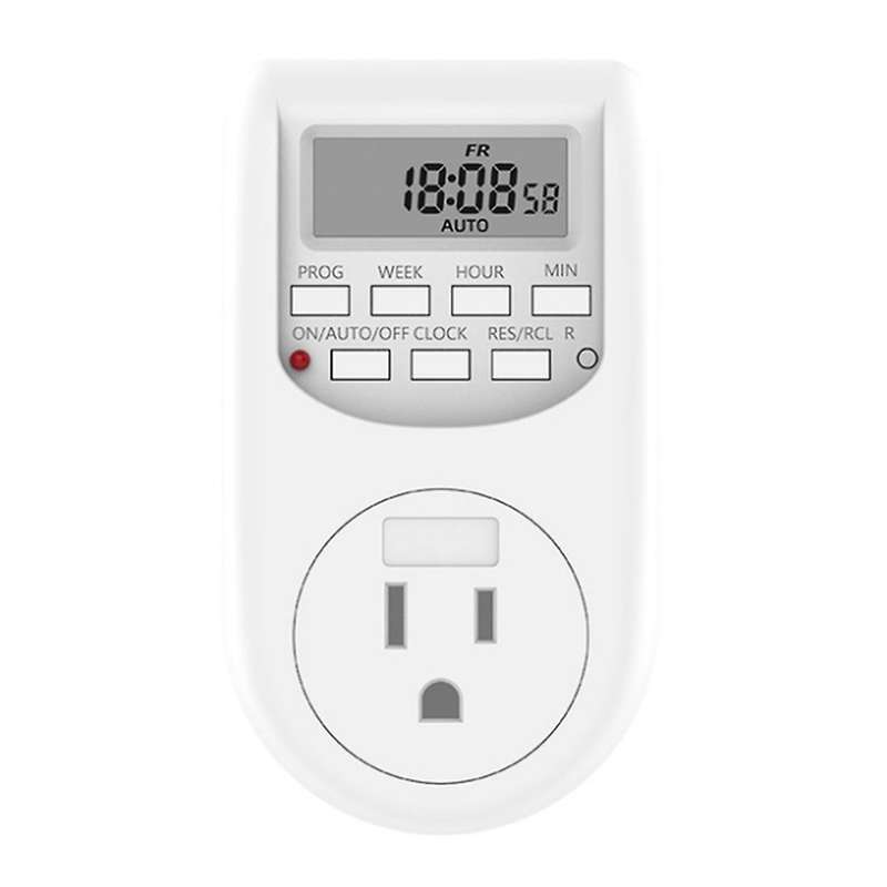 Us Plug-in Programmable Timer Switch Socket 50hz with Summer Time