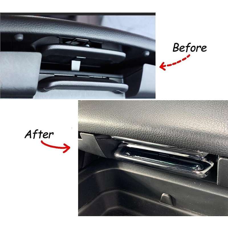 For Dodge Ram 1500 2018-2022 Car Armrest Box Switch Trim,silver