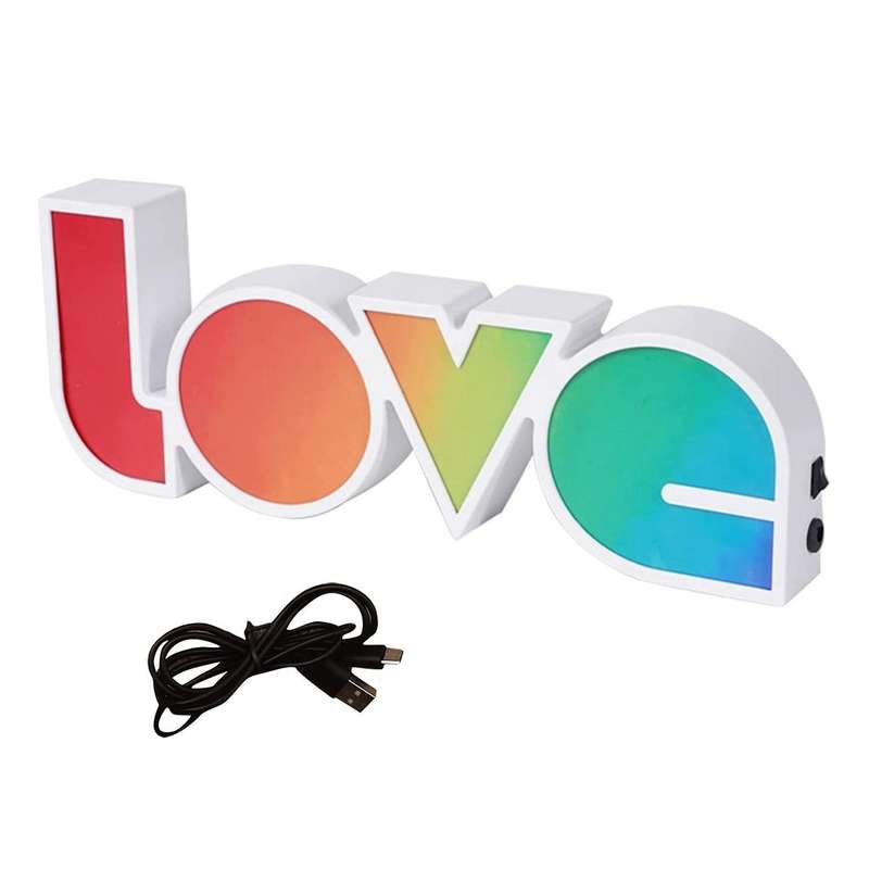 Valentine's Day Led Love Shape Light for Wedding Party Decoration B