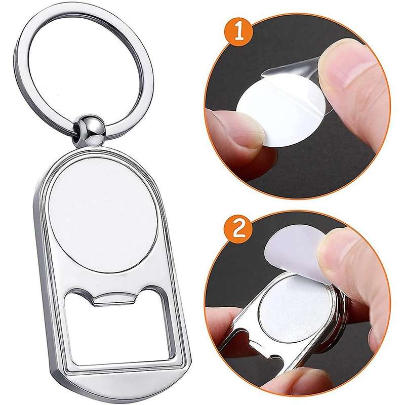 Sublimation Blanks Keychains,bottle Opener Charms for Diy Crafts