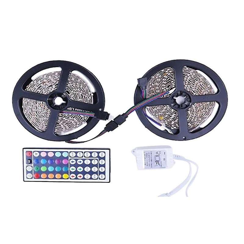 10 Meter Led Strip Light 3528 Rgb Remote Controller 44 Keys Plate