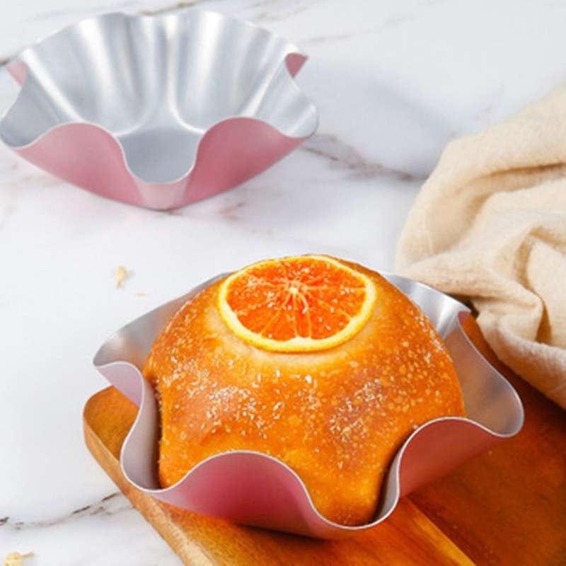 Large Non-stick Fluted Tortilla Shell Pans Salad Bowl Carbon Steel