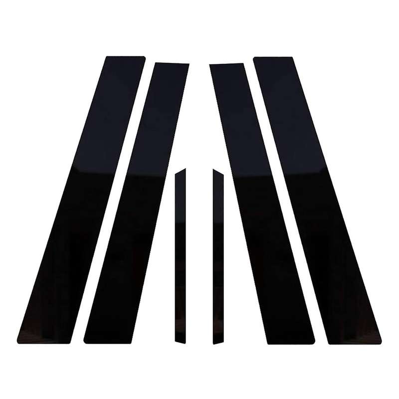 6pcs For-bmw 3 Series F30 2013-2018 Pillar Post Cover Trim