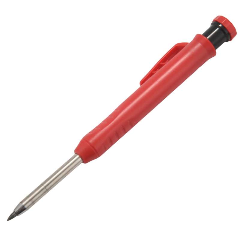 3pcs Pencils and 18pcs Black Refills, with Built-in Pencil Sharpener