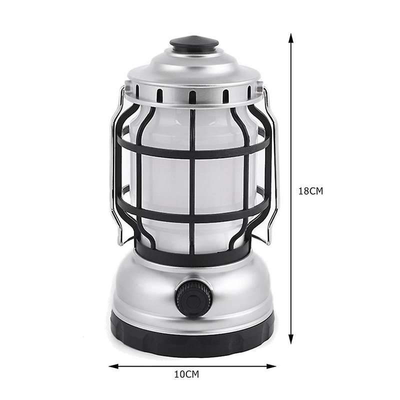 Retro Portable Lantern Outdoor Camping without Remote Control,b