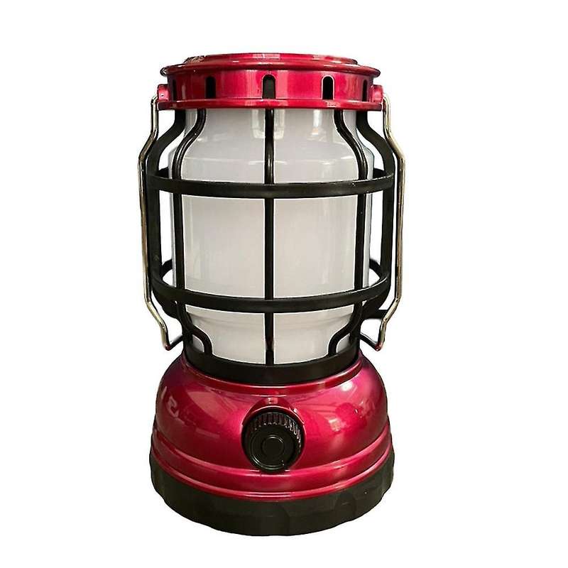 Retro Portable Lantern Outdoor Camping without Remote Control,b