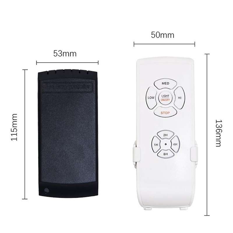Ceiling Fan Lamp Remote Control Kit Ac 220v Timing Setting Switch