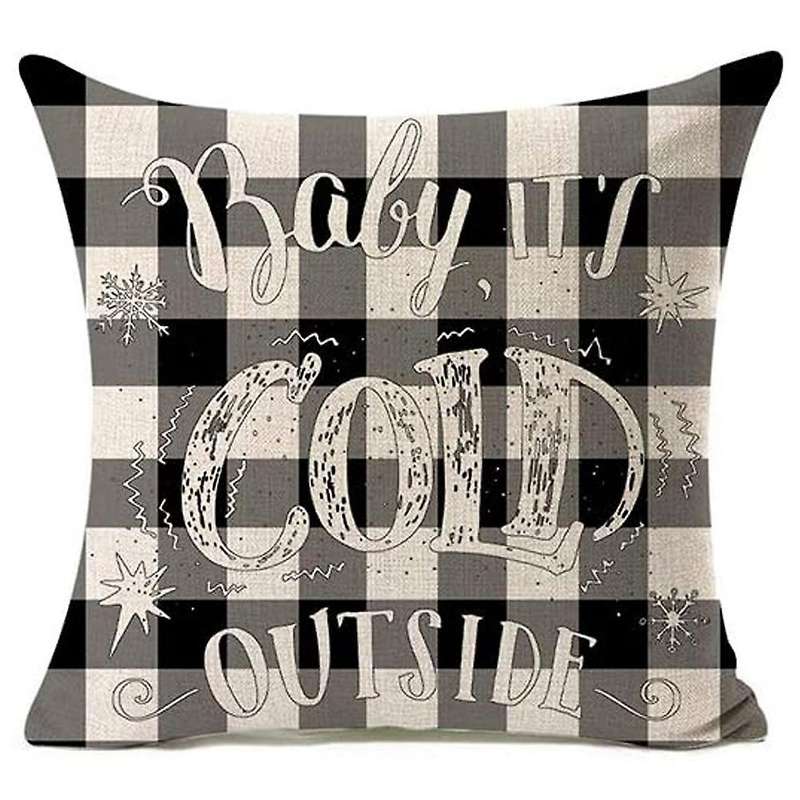 Christmas Decorations Pillow Covers Cushion Cover Home Decoration