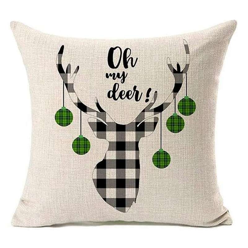 Christmas Decorations Pillow Covers Cushion Cover Home Decoration