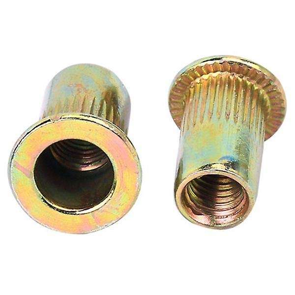 165pcs Plated Carbon Steel Rivet Nut M3 M4 M5 M6 M8 Nut Sert
