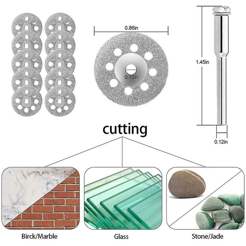 Rotary Cutting Wheels Tool Kit, Mini Hss Saw Blades Cutter