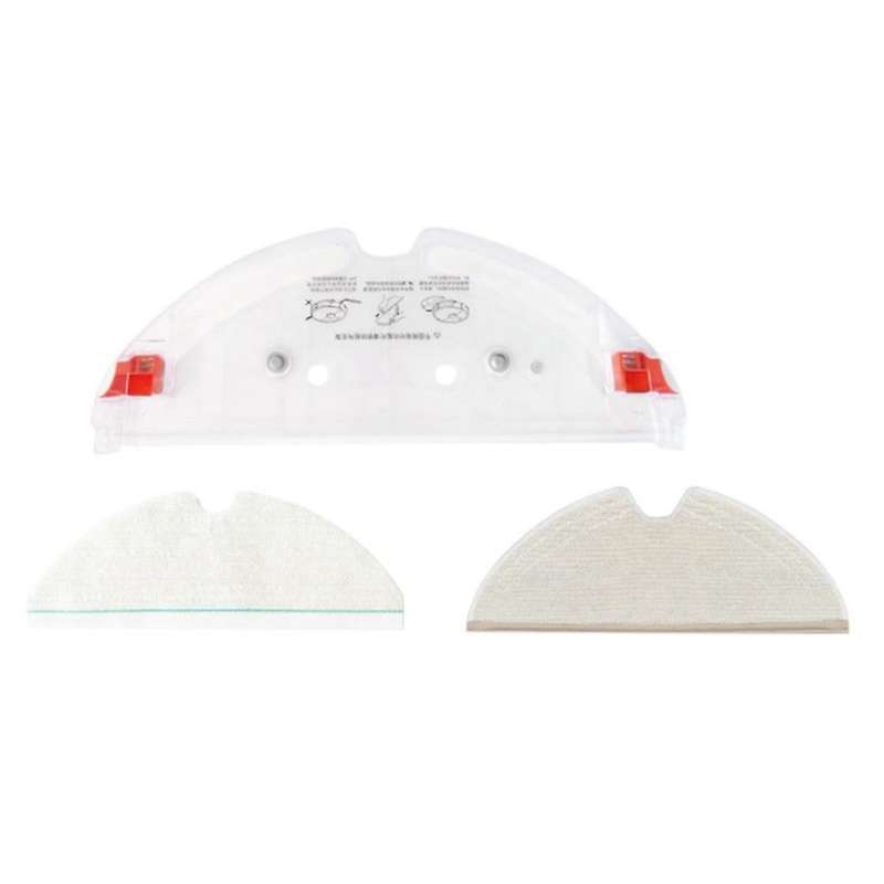 3pcs Mop Cloth Tray Holder Accessory Kit for Xiaomi Roborock T8 Robot