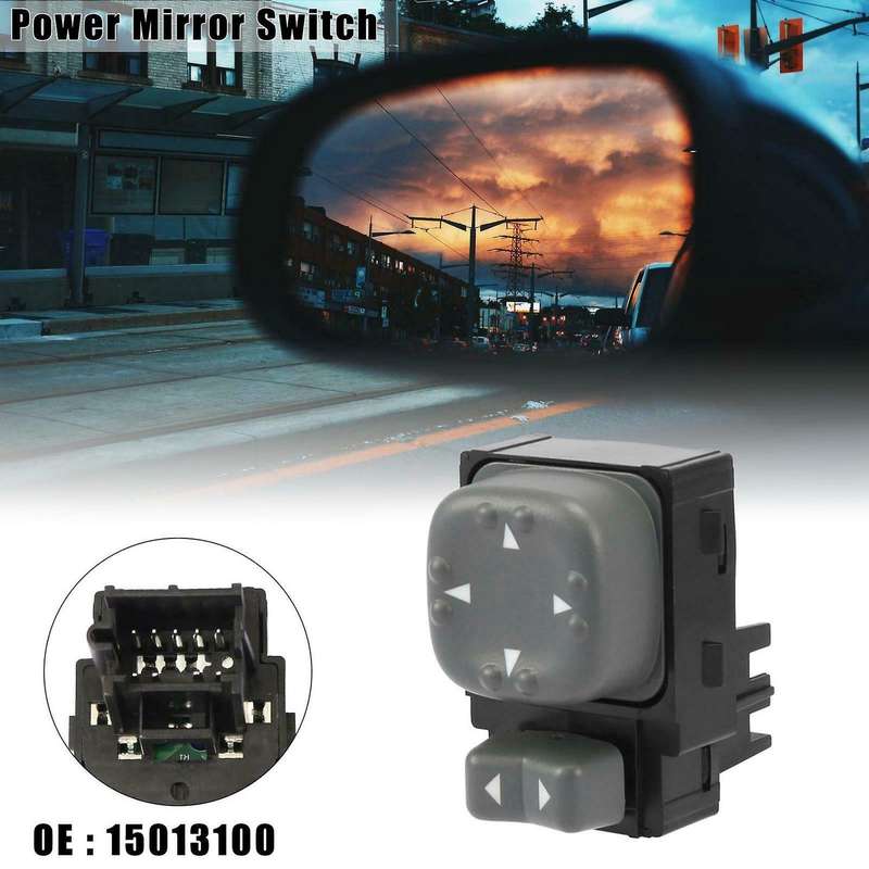 Power Mirror Switch for 1998-2004 Chevrolet Gmc 15013100, 15720520