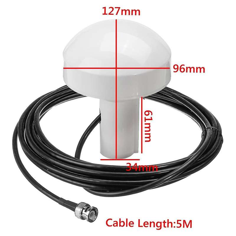 Ship Gps Marine Navigation Antenna 1575+/-5 Mhz 5m Bnc Male Plug