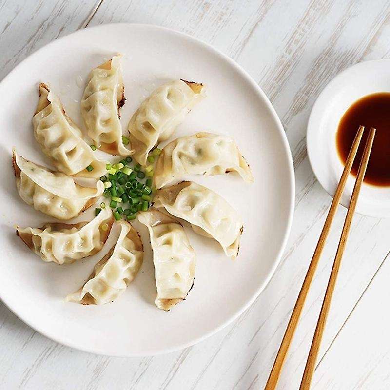 4 Pcs Dumplings Maker, Dumpling Skin Maker and 2 Sizes Dumpling Molds