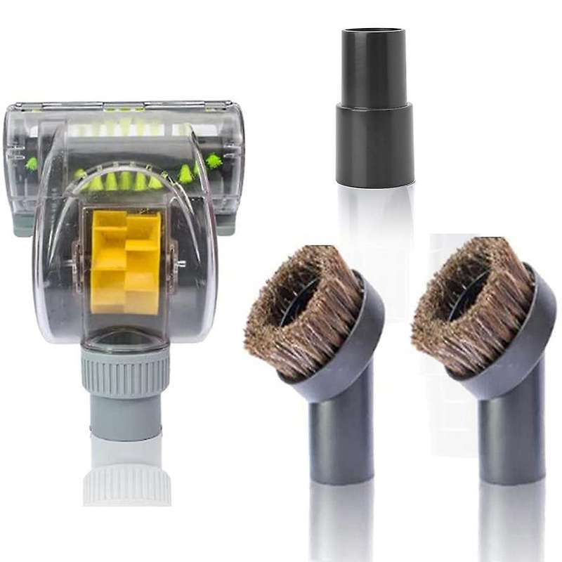 Cleaning Kit 2 Dust Brushes and Pet Turbo Brushes with Adapters