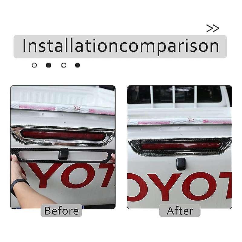 Tailgate Brake Light Frame Trim Decoration Sticker Accessories