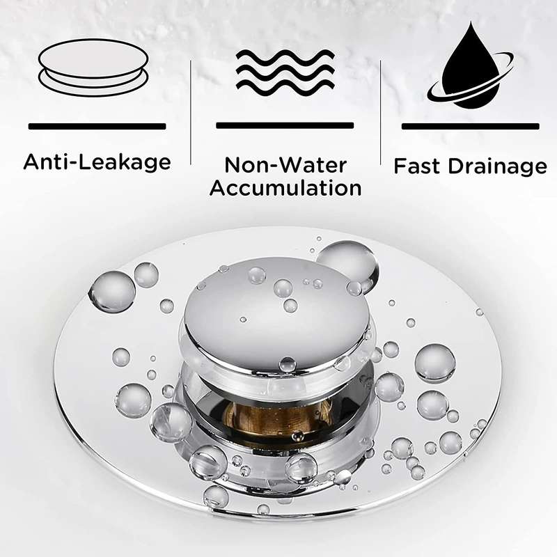 Universal Bathroom Sink Stopper,1.1-1.5inch Basin Sink Drain Strainer