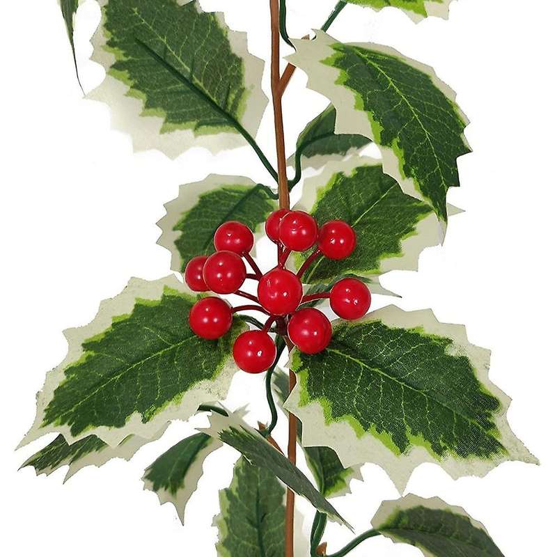 2 Pcs Christmas Garland for Holiday Decoration, 5.75ft Easter Garland