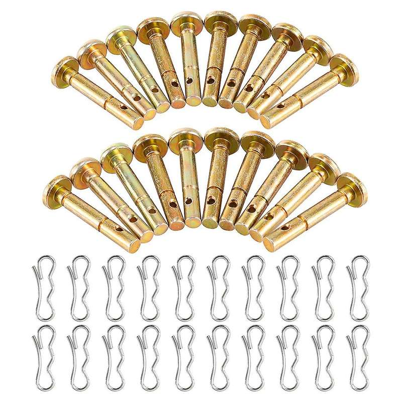1set for Shear Pin Kit Mtd Snow Throwers(20 Pins + 20 Pcs Cotters)