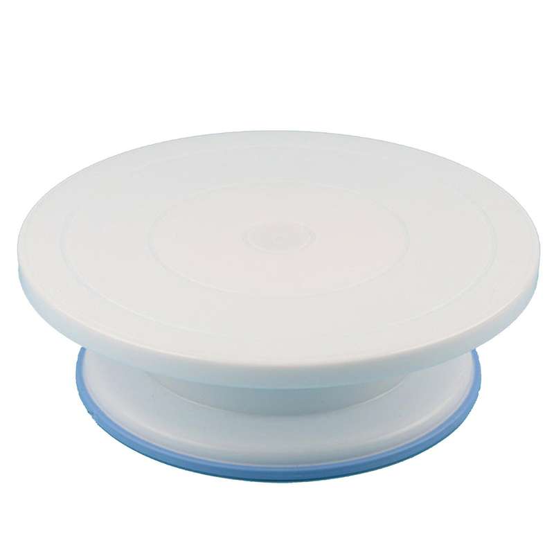 Plastic Rotating Plate Cake Built-in Bearing Revolving Spinning-b