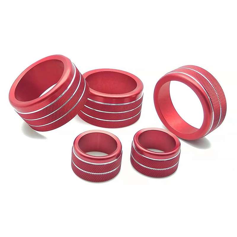 4wd Wheel Drive Switch Part for Toyota -tundra 2014-2021 Red 5pcs