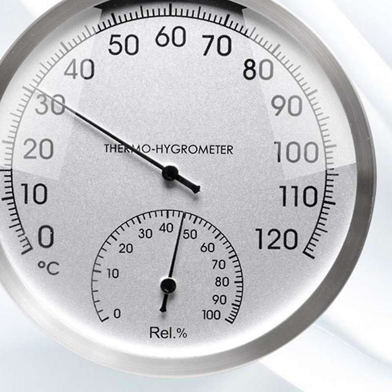127 Mm 5 Inch Wall-mounted Stainless Steel Temperature Tester