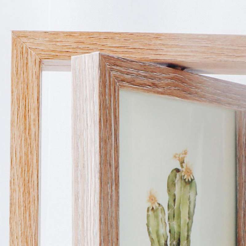 Creative Wood Rotating Photo Frame Home Decoration(single-frame)