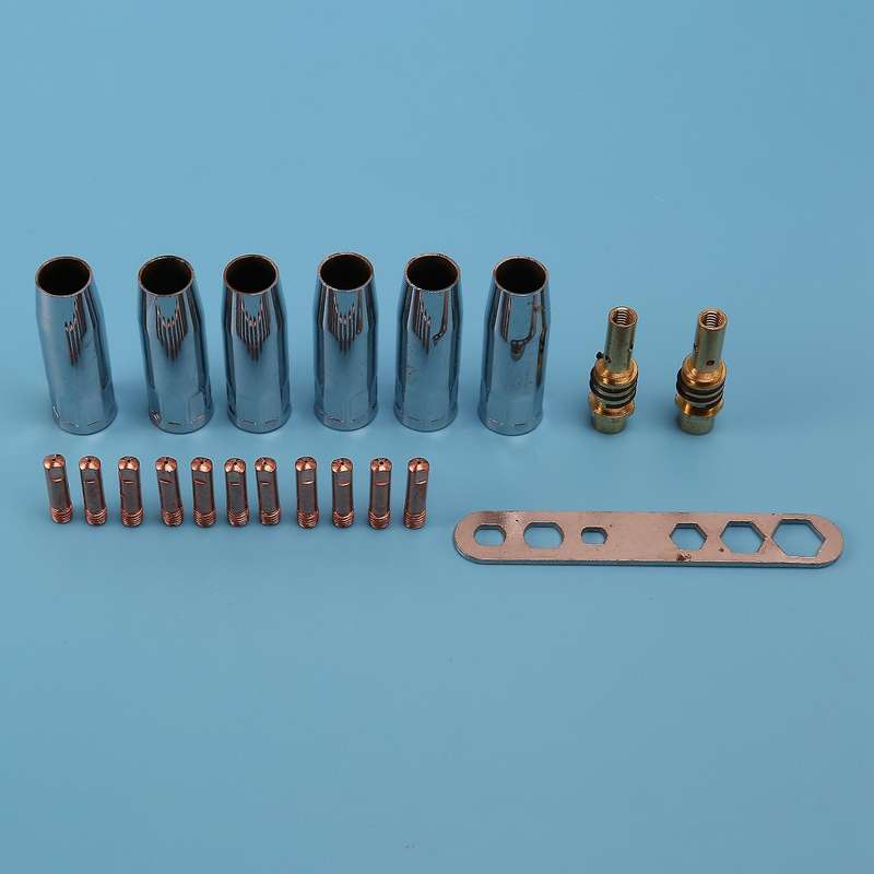 21x Contact Nozzle Tip Holder 15ak Mig Welding Torch Welder Accessories Bi989