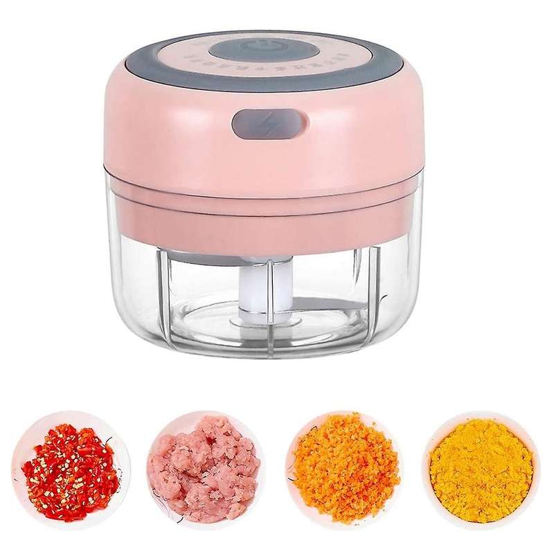 100ml Electric Mini Garlic Chopper, Garlic Blender Food Processor