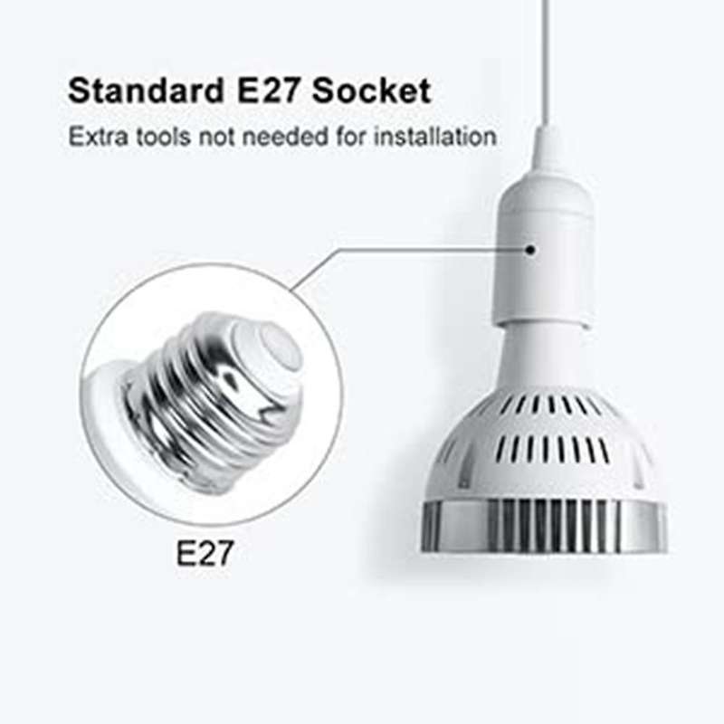 E27 Plant Lamp Light Bulb 35w Led Plant Grow Light