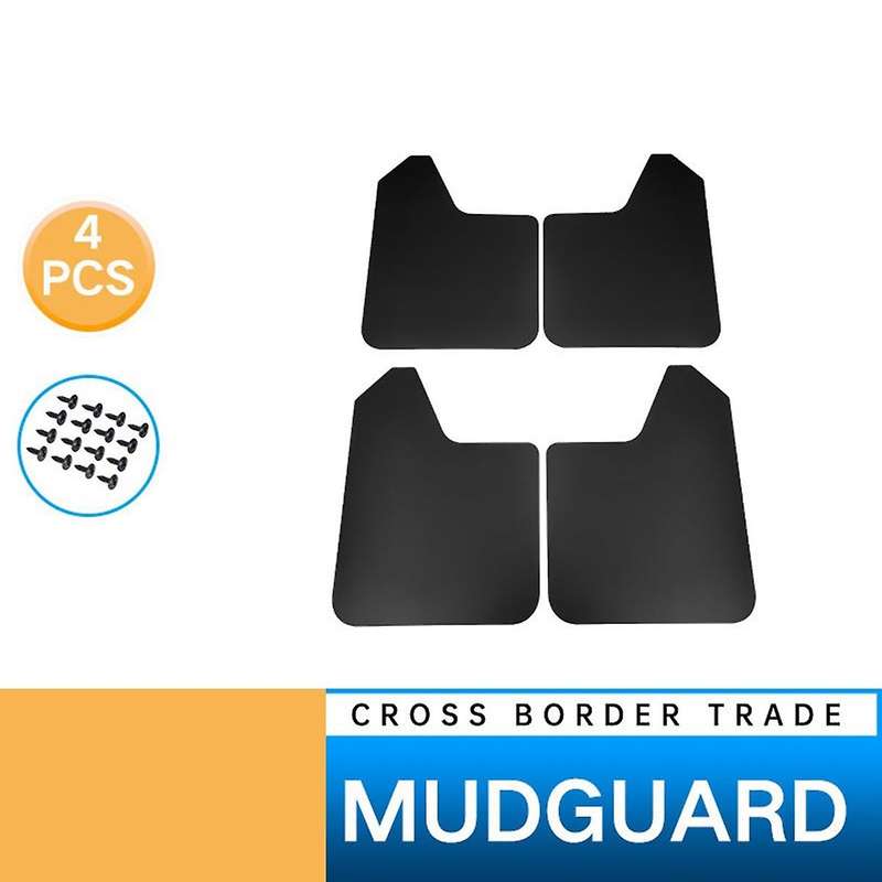 2pcs Universal Mudflaps for Car Pickup Suv Van Truck with Rivets