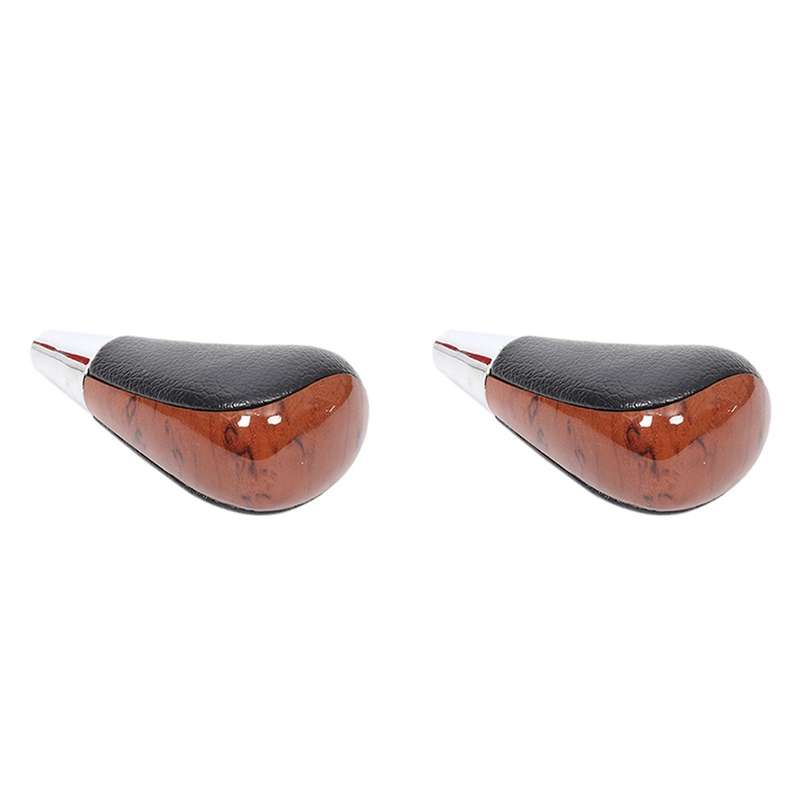 Wood Grain Gear Shift Knob for Toyota Corolla /harrier Fortuner Black