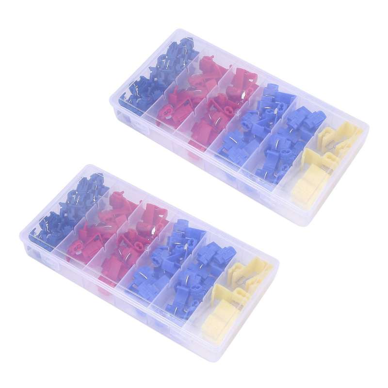 65pcs Wire Line Connector Terminal Joint Quick Connection Clip