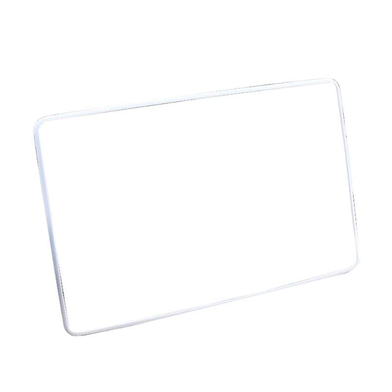 White Navigation Decorative Frame for Tesla Model 3 2021-2022