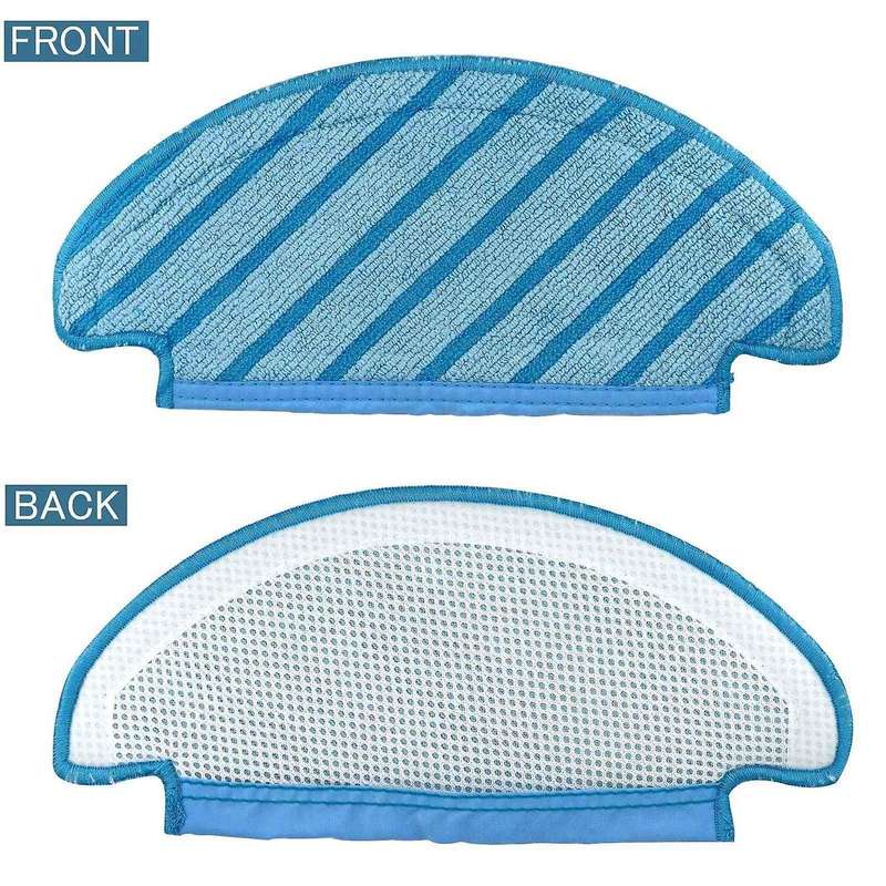10pcs Mop Cloths Cleaning Pads Compatible with Ecovacs Deebot Ozmo T8