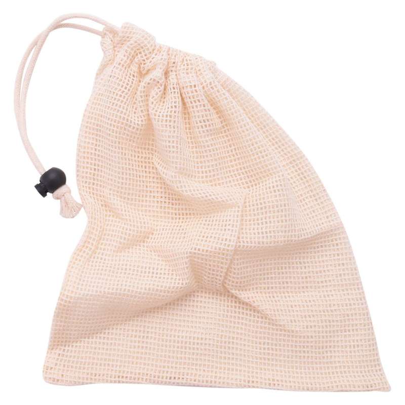 Reusable Produce Cotton Grocery Bags for Zero Waste Shopping