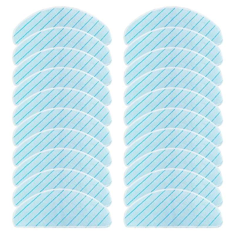 Mop Pads for Ecovacs Deebot Ozmo T9 T9 Max T9 Aivi Cleaner Microfiber