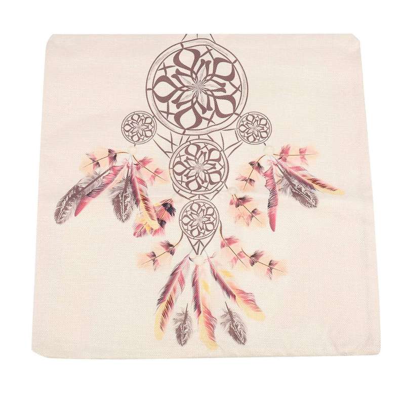 Set Of 4 Pillow Covers 18 X 18 Inch for Sofa Decor Dreamcatcher