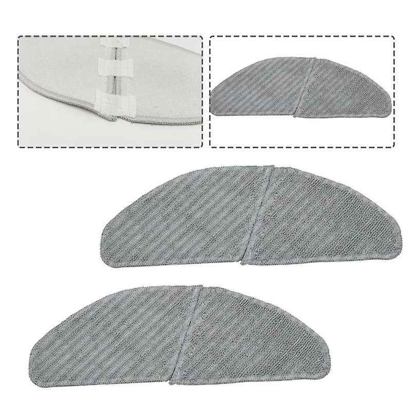 10pcs Mop Cloth for Midea S8+/ M7pro Robot Vacuum Accessories