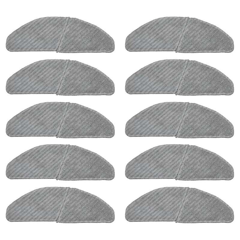 10pcs Mop Cloth for Midea S8+/ M7pro Robot Vacuum Accessories