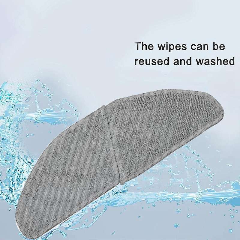 10pcs Mop Cloth for Midea S8+/ M7pro Robot Vacuum Accessories
