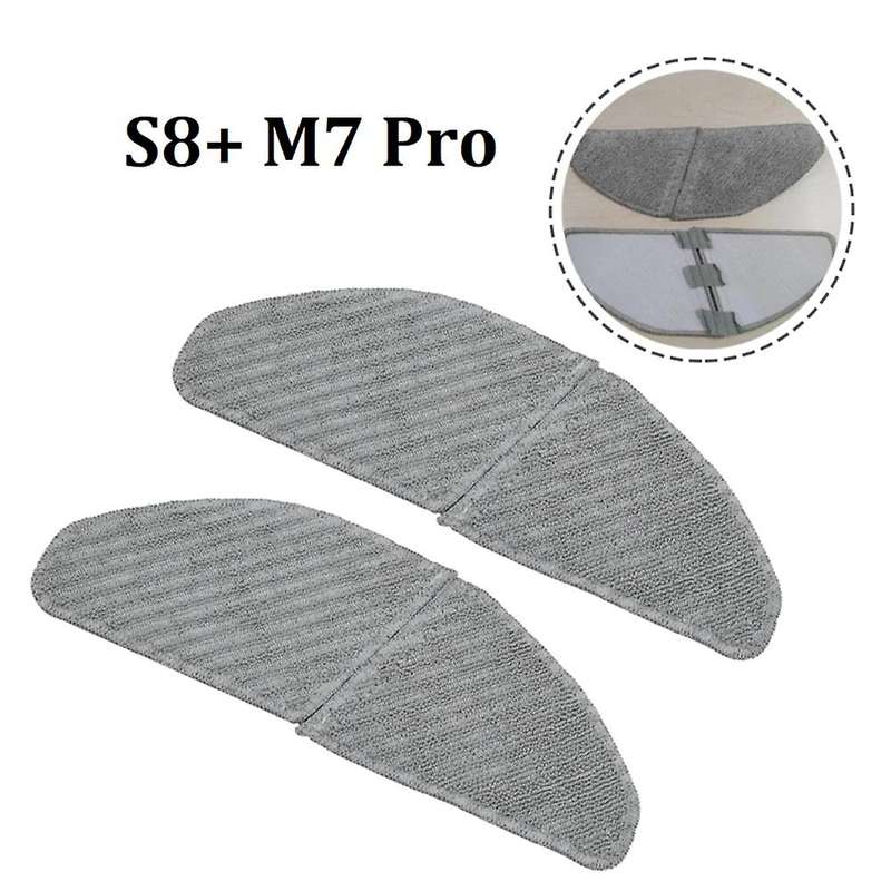 10pcs Mop Cloth for Midea S8+/ M7pro Robot Vacuum Accessories