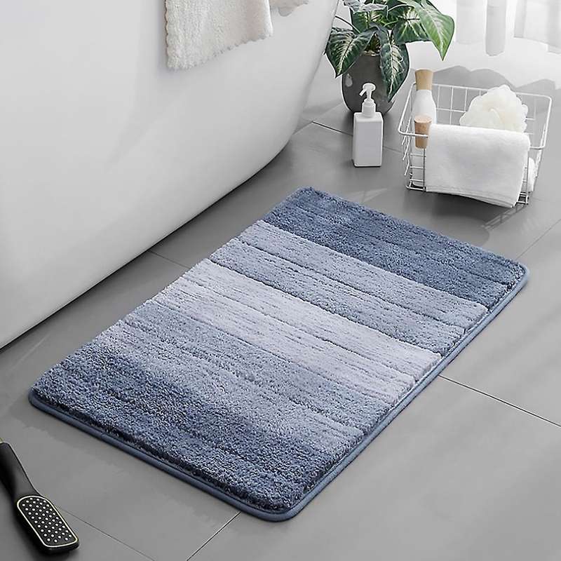 Bathroom Shower Rugs Anti Slip Extra Soft Strong Absorbent Rug B