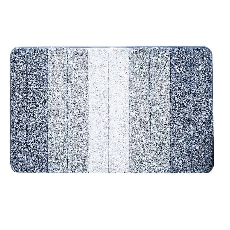 Bathroom Shower Rugs Anti Slip Extra Soft Strong Absorbent Rug B