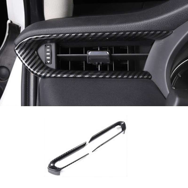 Car Dashboard Side Air Outlet Vent Cover Trim Frame,silver